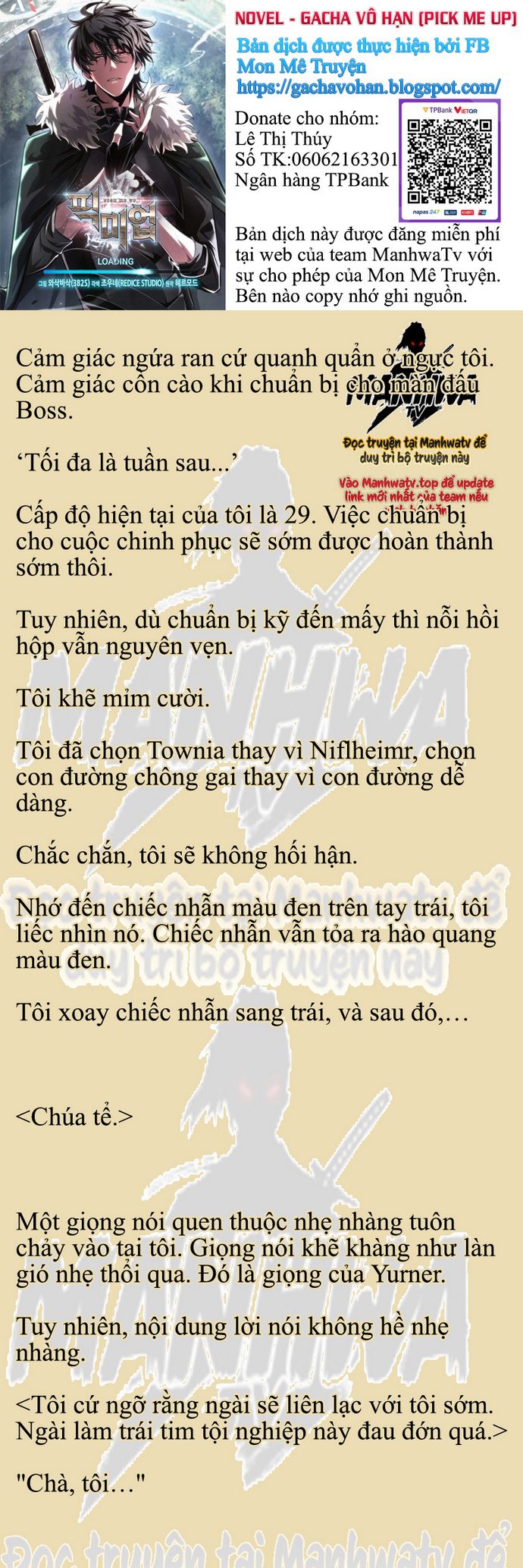 Đọc truyện [NOVEL] Gacha vô hạn - Chương 113